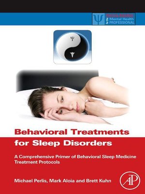cover image of Behavioral Treatments for Sleep Disorders